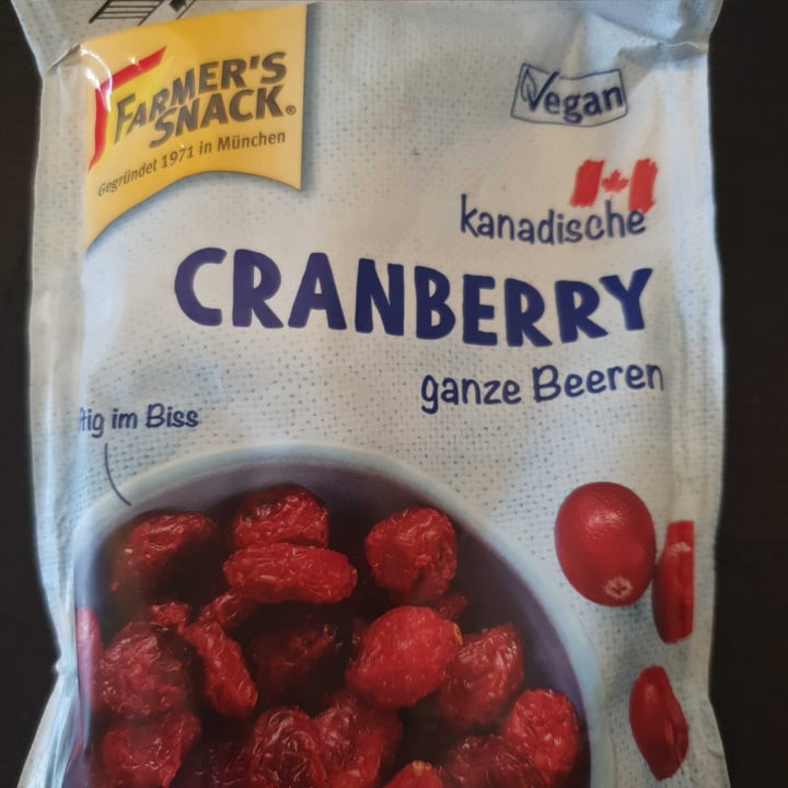photo of Farmer's Snack Cranberry shared by @snoopyboo on  07 Aug 2020 - review