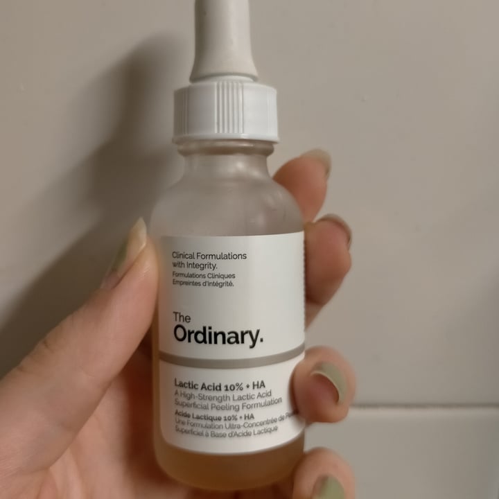 review photo of The Ordinary Acido lattico shared by @ciaciusburger on 31 Mar 2022 - review