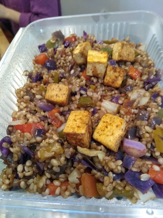 Photo of the dish “Arroz con tofu”