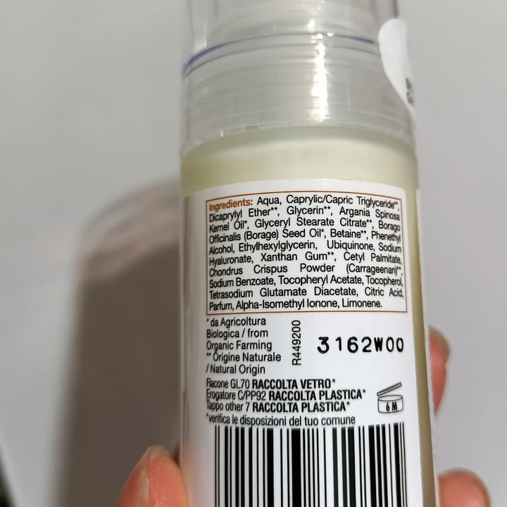 photo of Omia laboratori ecobio siero viso argan del marocco effetto lifting shared by @papayafruit on  26 Oct 2022 - review