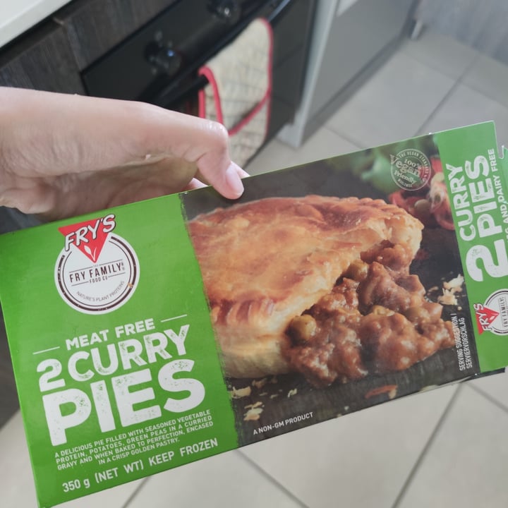 photo of Fry's Family Food 2 Curry Pies shared by @curioussam on  04 Jun 2020 - review