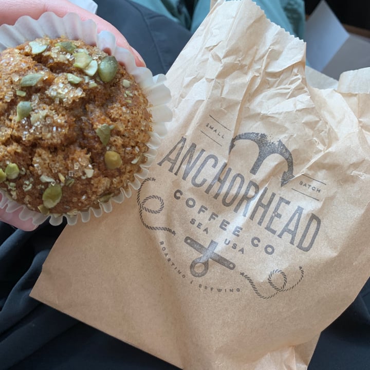 photo of Anchorhead Coffee Pumpkin spice muffin shared by @charliefoxtrot3 on  15 Nov 2022 - review