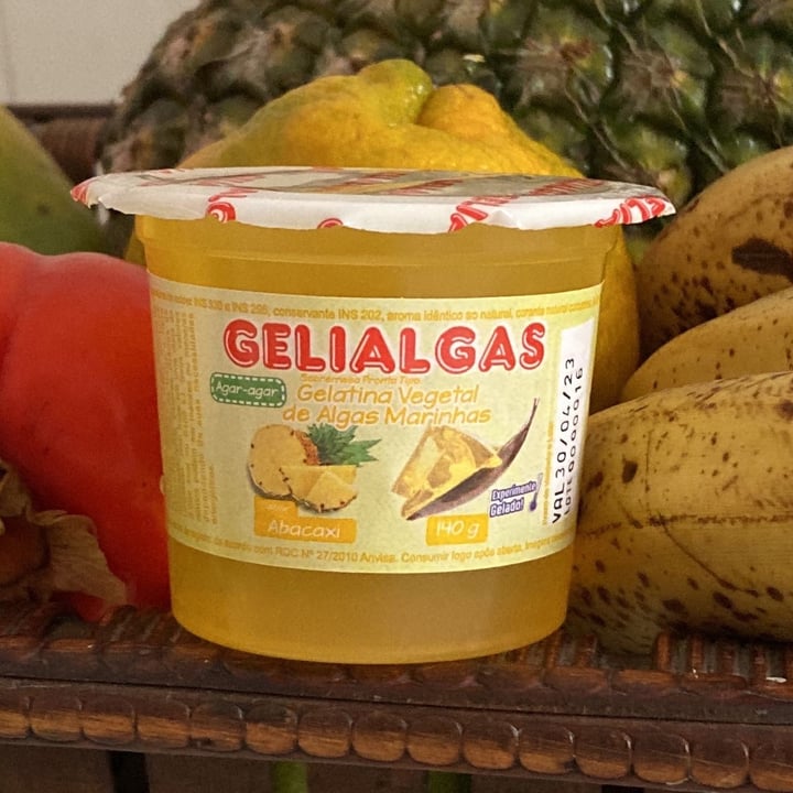 photo of Gelialgas Gelatina Sabor Abacaxi shared by @roselidagua on  09 Jun 2022 - review