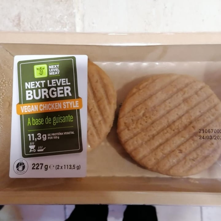 photo of Next Level Meat Next Level Burger Vegan Chicken Style shared by @zzzcos on  13 Mar 2021 - review