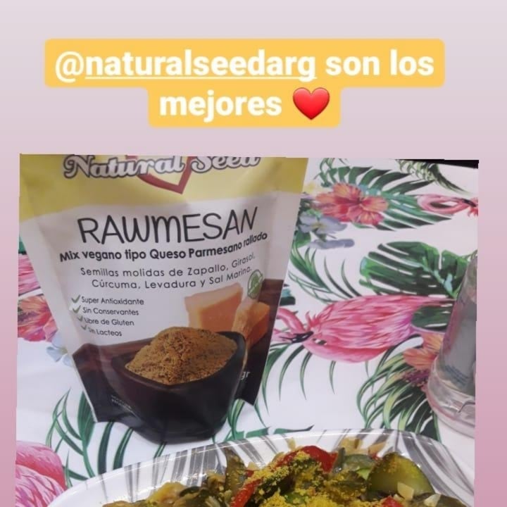 photo of Natural Seed Rawmesan shared by @kariveggie on  06 Jan 2021 - review