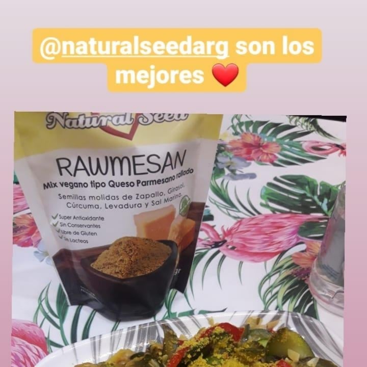 review photo of Natural Seed Rawmesan shared by @kariveggie on 06 Jan 2021 - review