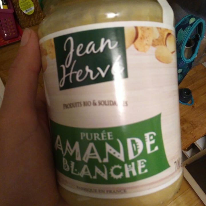review photo of Jean herve Purée d'amande blanche shared by @vegananas on 09 Sep 2020 - review