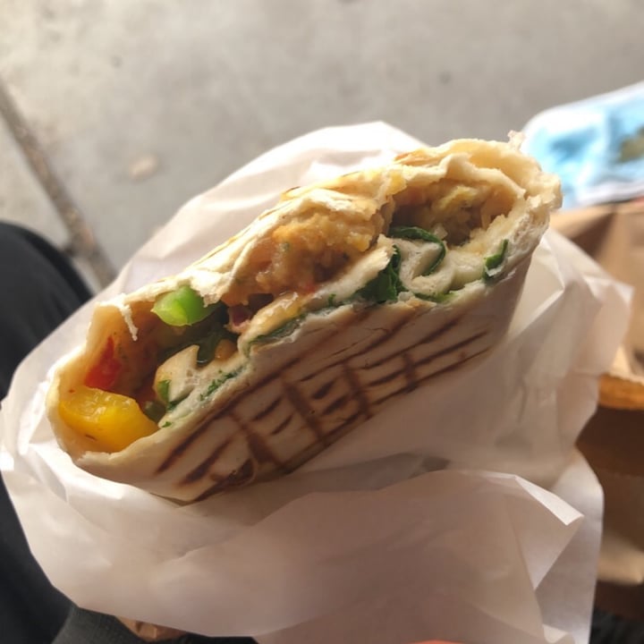 photo of Hula Juice Bar & Cafe Falafel Wrap shared by @pretzelworm on  08 Apr 2021 - review