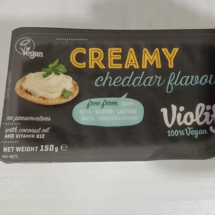 photo of Violife Creamy Cheddar Flavour shared by @yeeleong on  18 Dec 2021 - review