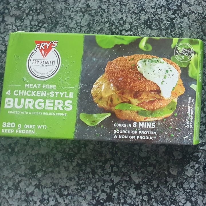 photo of Fry's Family Food Chicken-Style Burgers shared by @wellynfit on  26 Nov 2020 - review