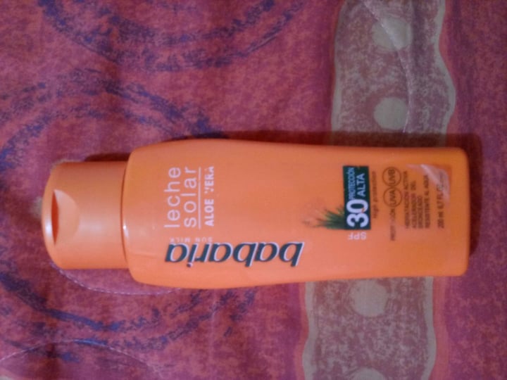 photo of Babaria Bio  Acelerador de bronceado shared by @luceroreyes on  17 Apr 2020 - review