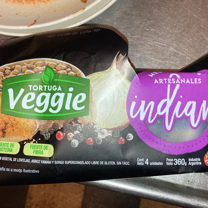 review photo of Tortuga Veggie Medallones indian artesanales shared by @diablosrochita on 04 Jan 2022 - review