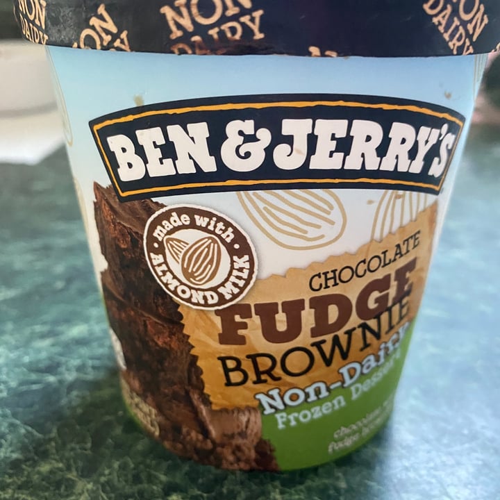 photo of Ben & Jerry's Chocolate Fudge Brownie Non-Dairy Ice Cream shared by @mlpmucke on  05 Jul 2020 - review