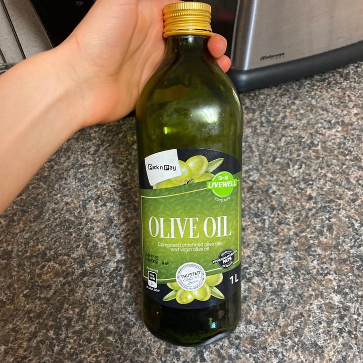 photo of Pick n Pay Olive oil shared by @miapretorius on  26 Oct 2020 - review