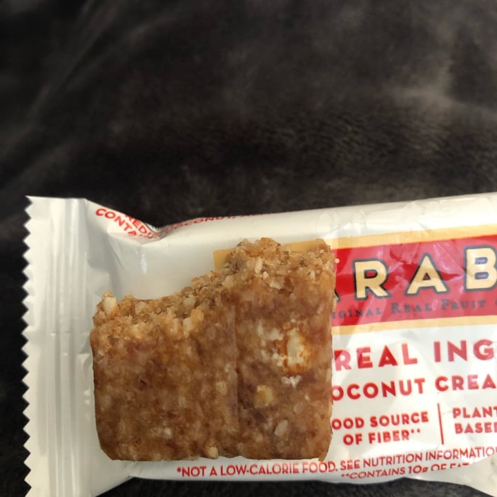 photo of Larabar Coconut Cream Pie shared by @happy2bvegan on  05 Mar 2022 - review