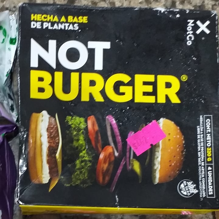photo of NotCo Not Burger shared by @magui96 on  22 Oct 2020 - review