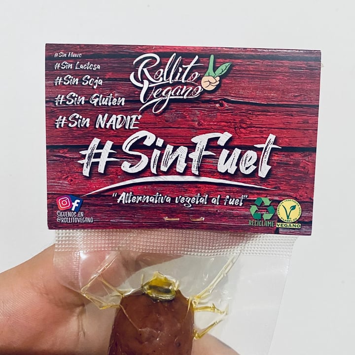 photo of Rollito Vegano Sin fuet shared by @mikelpro on  24 Jun 2021 - review