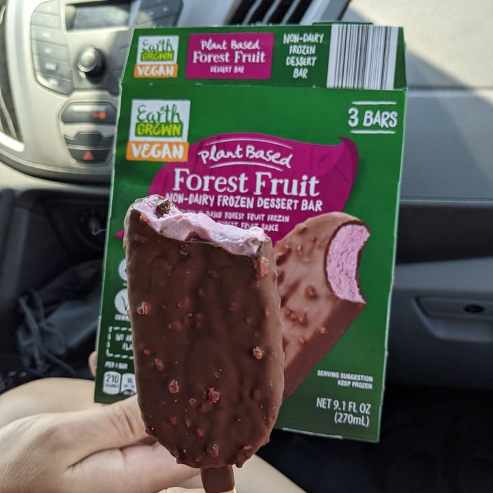 review photo of Earth Grown Forest Fruit Ice Cream Bar shared by @redeft89 on 23 Aug 2021 - review