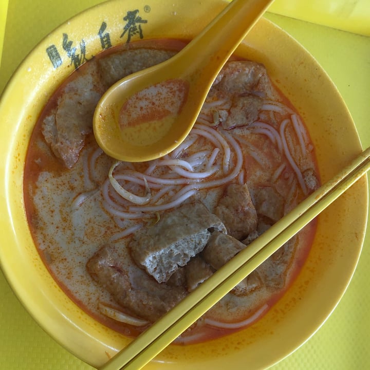 photo of Kwan Tzi Zhai Vegetarian Catering Laksa shared by @meltingpotatoes on  25 Jun 2022 - review