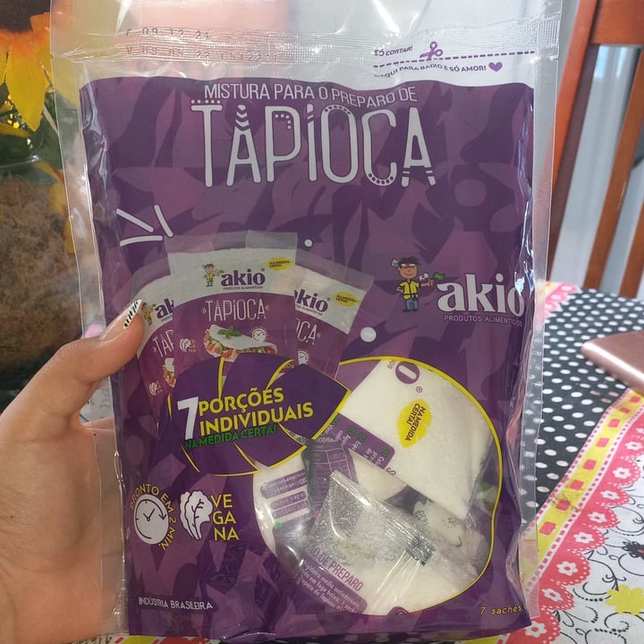 photo of Akio Food Products LTD Tapioca Feita Com Fécula De Mandioca, Água, Acidulante E Conservador. shared by @nick7278 on  02 Feb 2022 - review