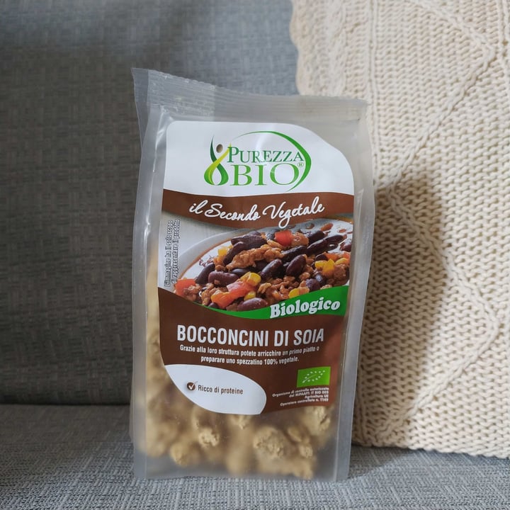 photo of Purezza bio Bocconcini di soia shared by @amicheperlacresta on  15 Apr 2021 - review