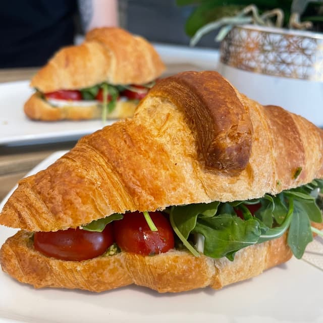 Photo of the dish “Pesto and feta croissant”