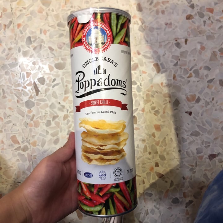 photo of NTUC FairPrice Xtra Poppadoms Lentil Chips shared by @michmunchy on  20 May 2019 - review