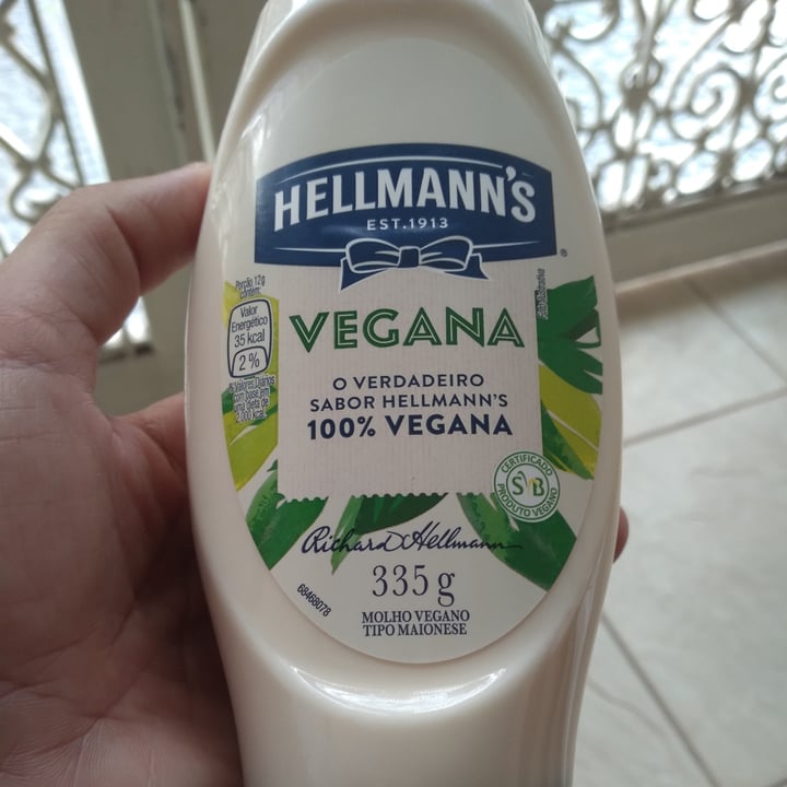 review photo of Hellmann’s Maionese Vegana shared by @renatastrufaldi on 03 May 2022 - review