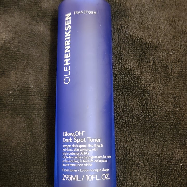 photo of Ole Henriksen Natural Skincare Glow2OH™ Dark Spot Toner shared by @hwagstaff on  30 May 2022 - review
