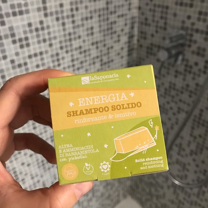 photo of La Saponaria Shampoo solido Energia - rinforzante e lenitivo shared by @franci90 on  23 Jun 2022 - review