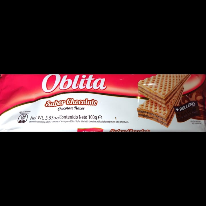 photo of Oblita Sabor Chocolate shared by @veggiepini on  13 Sep 2021 - review