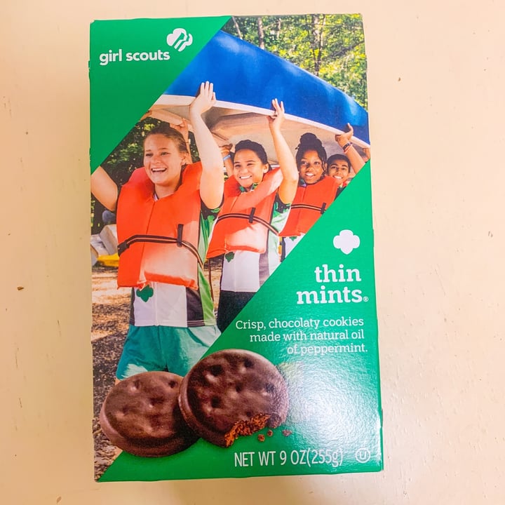 photo of Girl Scouts Thin Mints® shared by @jordaneatsplants on  10 Feb 2021 - review