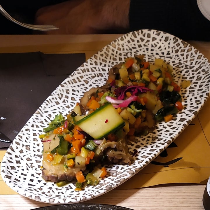 review photo of Zenzero Arrosto Di Seitan Con Le Sue Verdurine shared by @giadamassarenti on 23 Mar 2022 - review