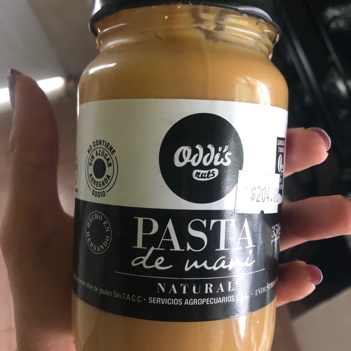 review photo of Oddi’s nuts Pasta De Maní shared by @morevallejos on 06 Mar 2021 - review