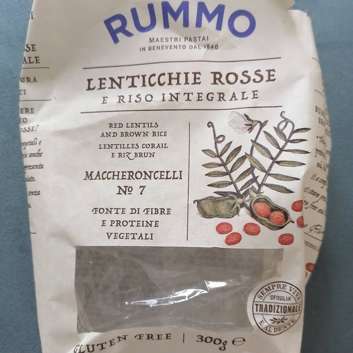 photo of Rummo Pasta di lenticchie rosse e riso integrale shared by @jack92 on  26 Jun 2022 - review