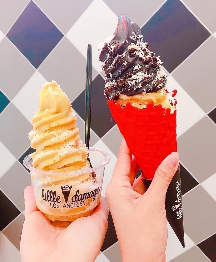 review photo of Little Damage Haji Lane Vegan mango sticky rice ice cream shared by @graceyuki on 08 Mar 2020 - review