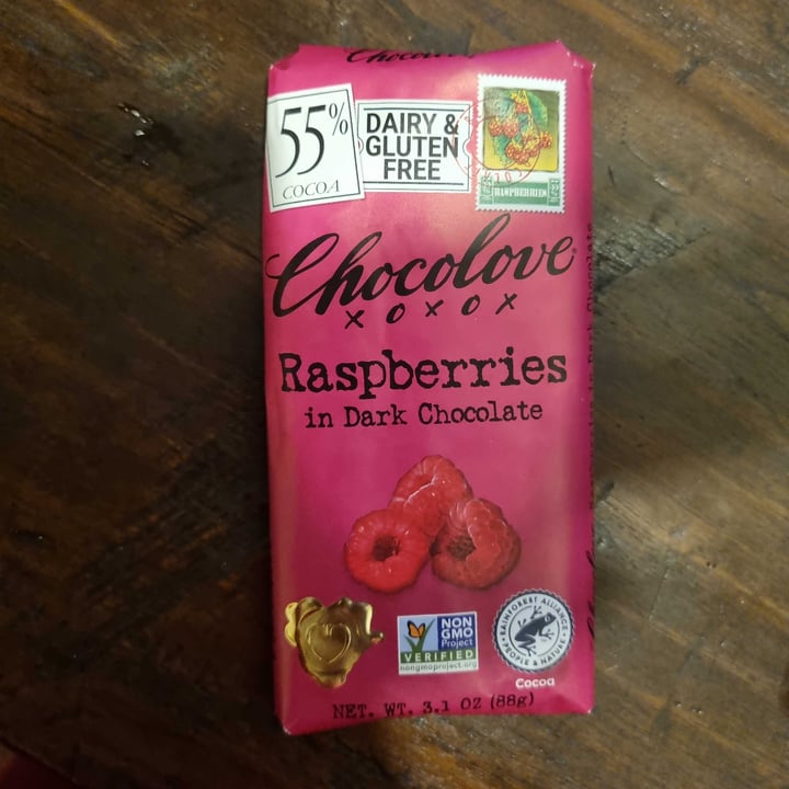 photo of Chocolove Raspberries in Dark Chocolate shared by @schtef on  08 Mar 2022 - review