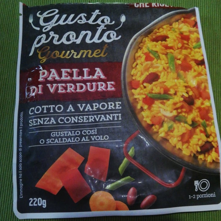 photo of Gusto pronto paella di verdure shared by @laverbena on  10 Aug 2022 - review