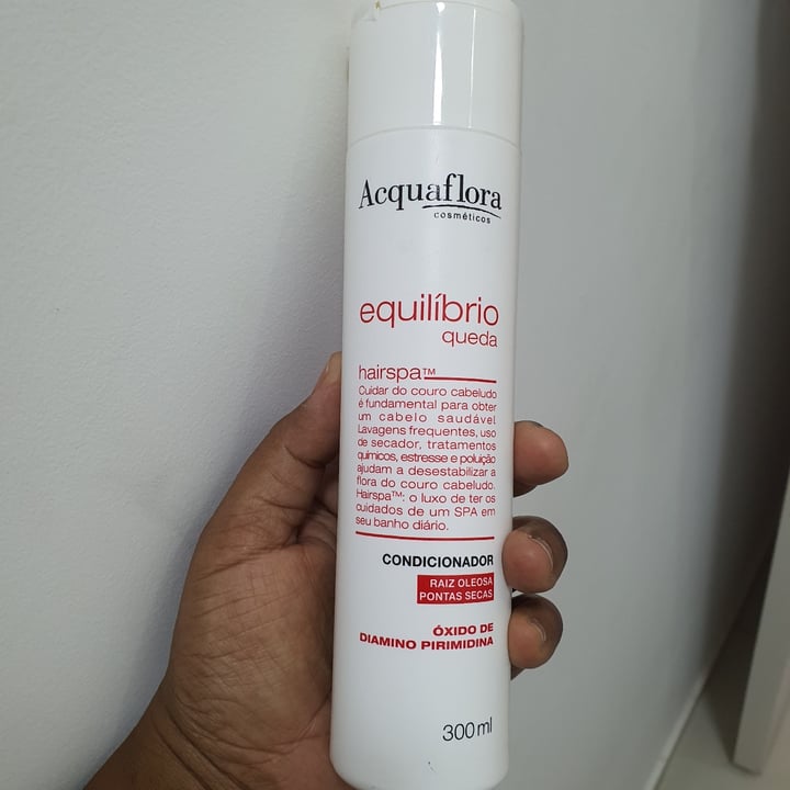 review photo of Acqua flora condicionador equilíbrio queda shared by @anaribeiro1705 on 30 Jul 2022 - review