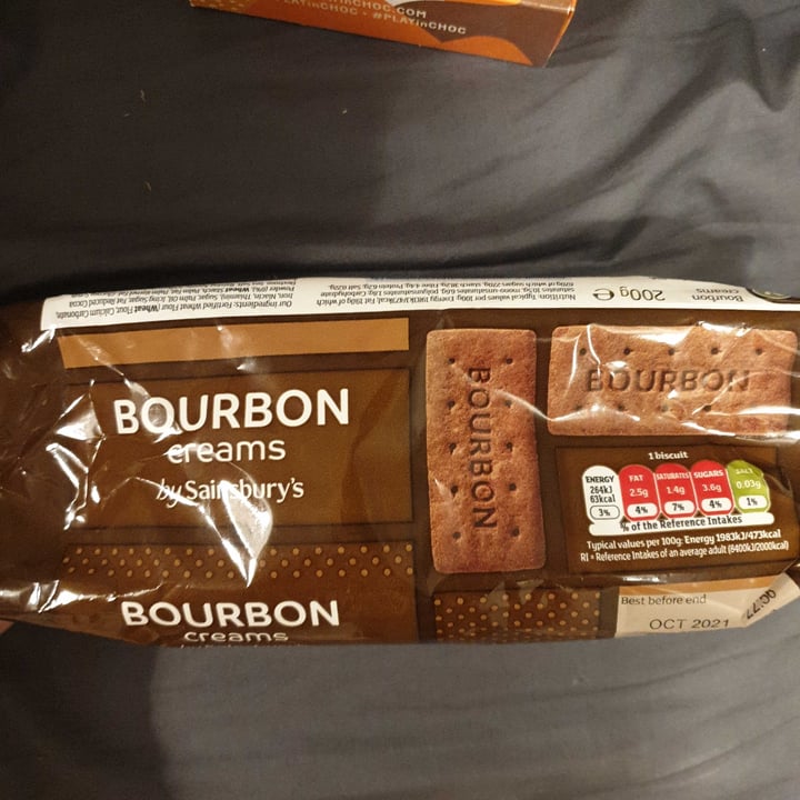 photo of Sainsbury's Bourbon Creams shared by @carlottaclare on  19 Nov 2020 - review