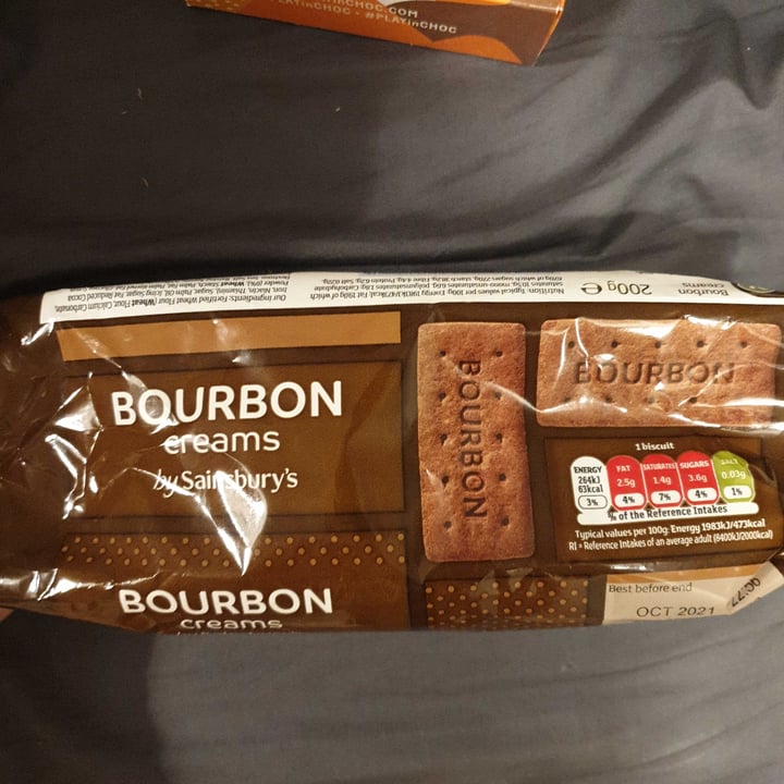 review photo of Sainsbury's Bourbon Creams shared by @carlottaclare on 19 Nov 2020 - review