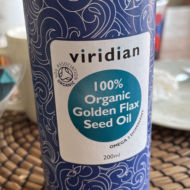 photo of Viridian Nutrition 100% Organic Flax Seed Oil shared by @maddalena90 on  15 Apr 2022 - review
