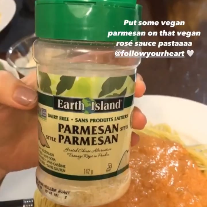 photo of Earth Island Parmesan shared by @anniekimderoy on  19 Nov 2021 - review