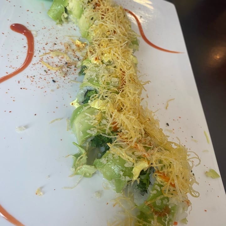review photo of Asia Fusion Sushi Dragon fire Vegan roll shared by @isabella2409 on 06 Aug 2022 - review