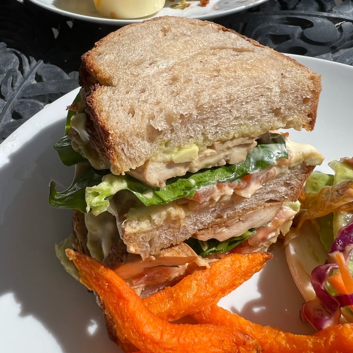 photo of The Conscious Kitchen Vegan Club Sandwich shared by @kimmartin on  12 Sep 2022 - review
