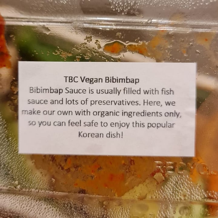 photo of The Breakfast Club SG TBC Vegan Bibimbap shared by @mrdonut on  23 Nov 2022 - review