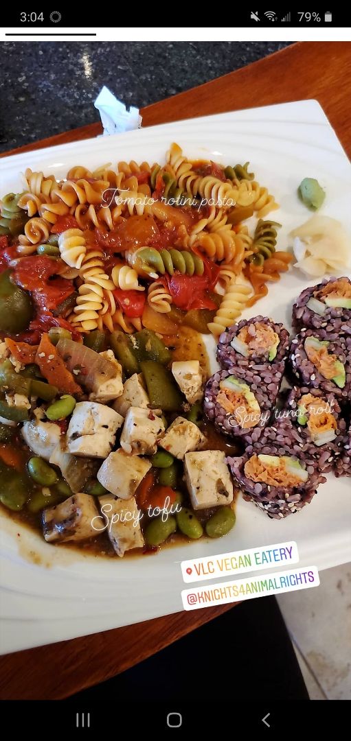 review photo of V.L.C. Vegan Eatery Combo of 3 dishes shared by @asukasana on 23 Mar 2020 - review