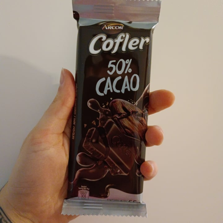 photo of Cofler Chocolate Chocolate 50% Cacao shared by @valesaldivia on  13 Sep 2022 - review