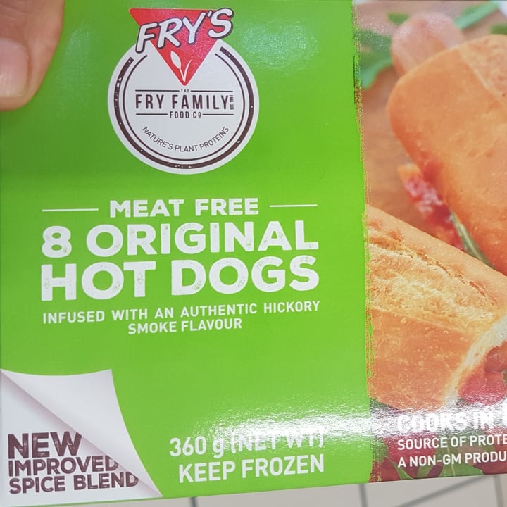 photo of Fry's Family Food Original Hot Dogs shared by @jtbosman10 on  16 Aug 2020 - review