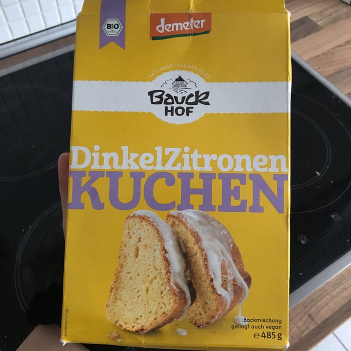 photo of Bauck Hof Dinkelzitronenkuchen shared by @leoniepress on  15 Sep 2021 - review